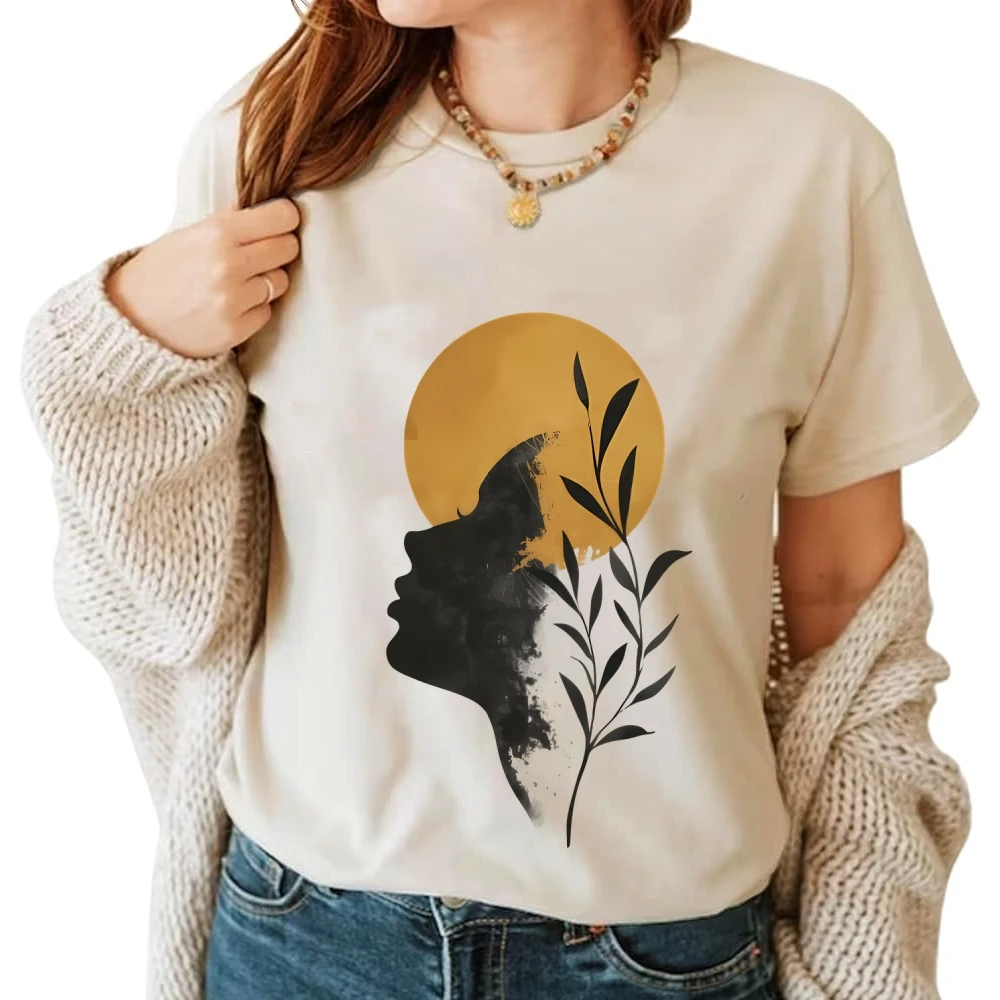 Kaos Wanita Temperamen Kartun Yang Dilukis dengan Tangan Kaus Grafis Wanita |   Atasan Y2k Terinspirasi Korea |   Kaos Trendi Musim Panas 2025