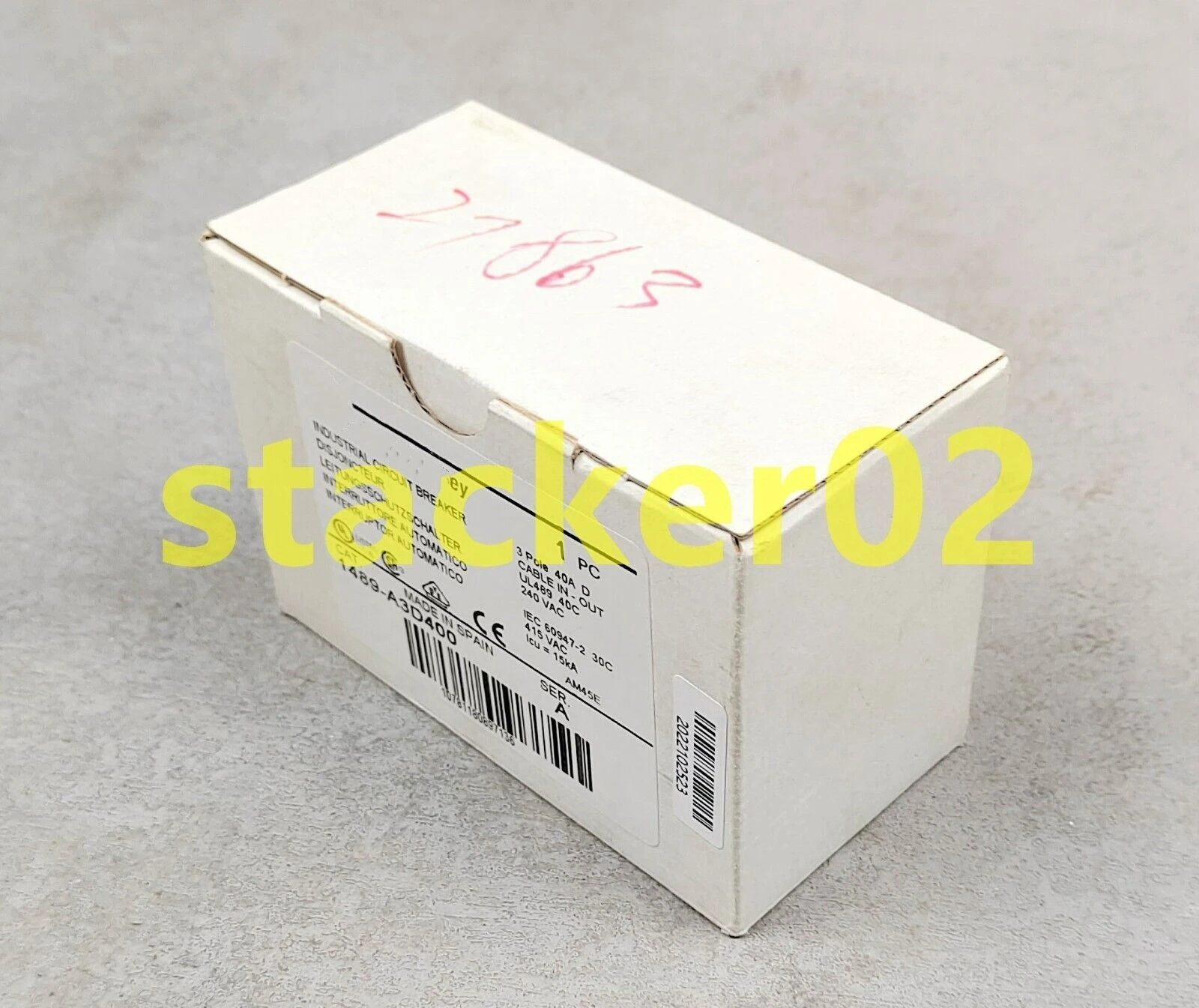 NEW ONLY OPEN BOX 1489-A3D400  Fast delivery at warehous