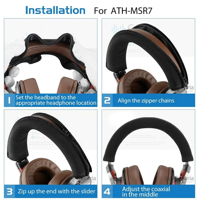 オーディオテクニカ用ヘッドバンド保護,ヘッドフォン用スペアクッション,ath,msr7,m20,m30,m40,m40x,m50x,sx1