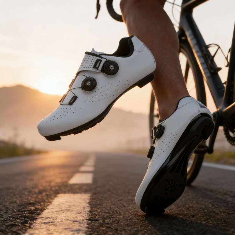 

Велотуфли унисекс с автоматической фиксацией для шоссейных гонок, кроссовки для мужчин и женщин, спортивная обувь для велосипеда с креплением SPD