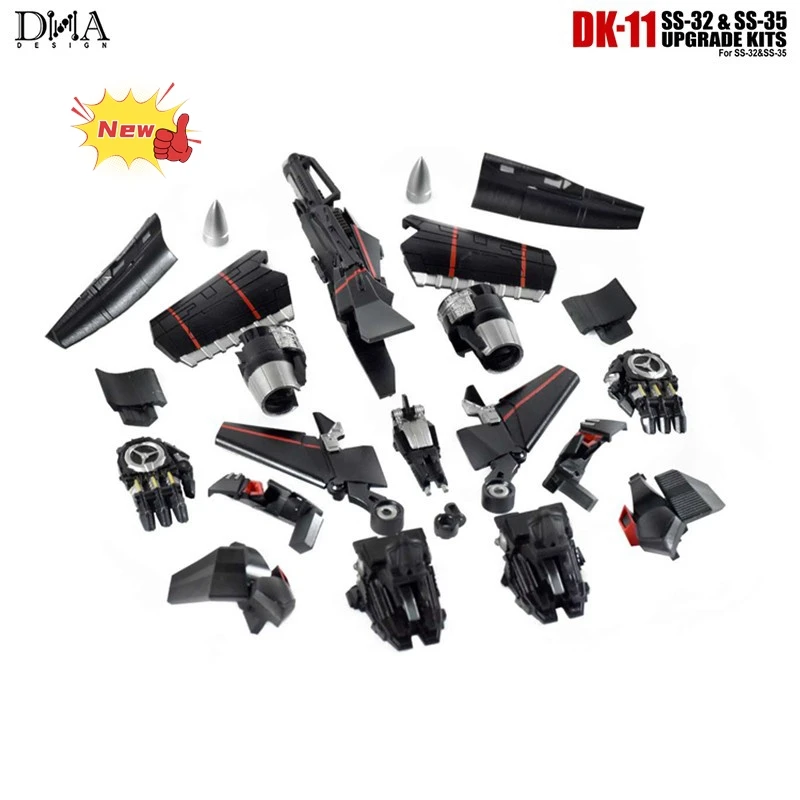 

In Stock DNA Design DK-11 DK11 Upgrade Kits For Transformation SS32 SS35 OP Commander Action Figure Accessories in stock