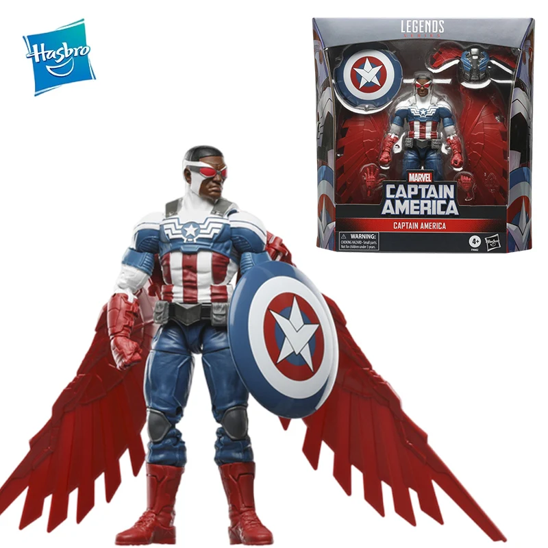 

Original Hasbro Marvel Legends Series Captain America Falcon 6Inch Anime Figure Action Figure Toys