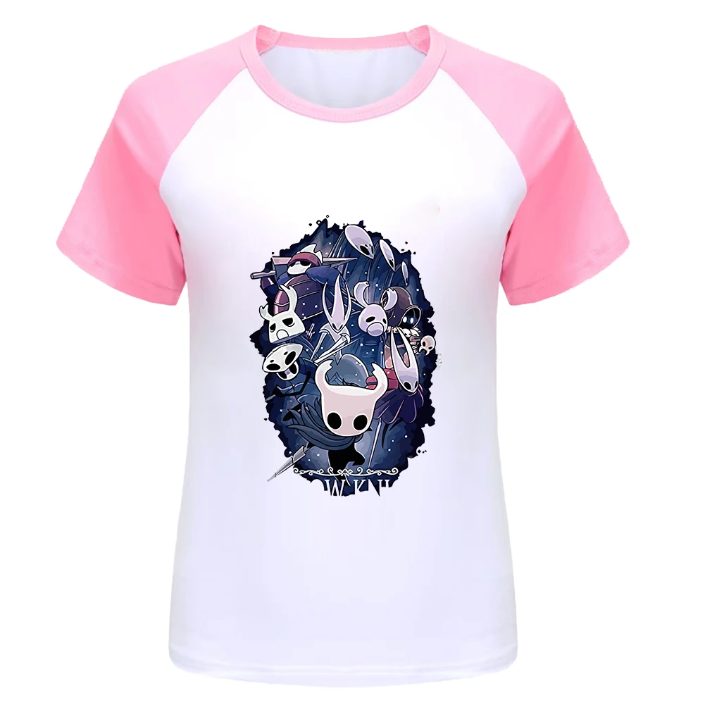 Game Hollow Knight Children's T-shirt Kids T-shirts Girl Boy Clothes for Girls Tees Clothing Girls' Summer Top Teen Boys Child O