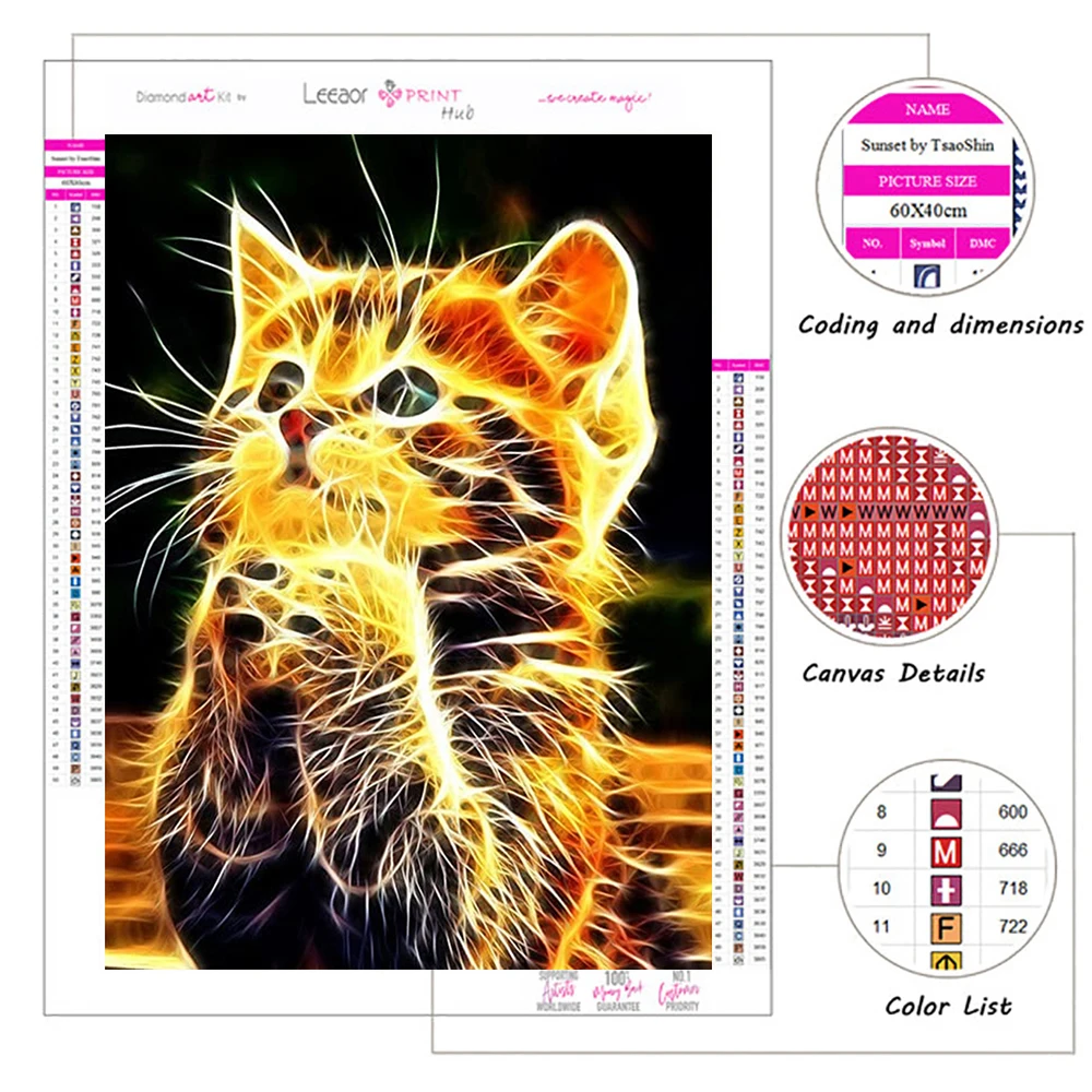 Diamond Painting Cat Wings Series Figure Diamond Cross Stitch Set Diamond Living Room Decoration Handicrafts Алмазная Мозаика