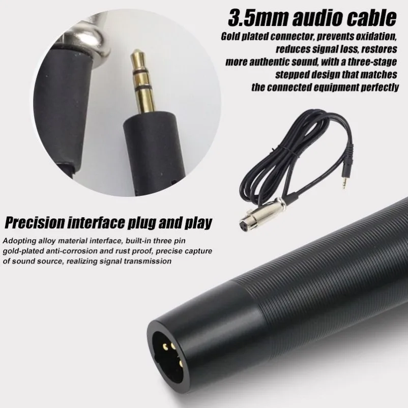 E300 condenser microphone live English sound card set singing mobile phone microphone computer recording full set