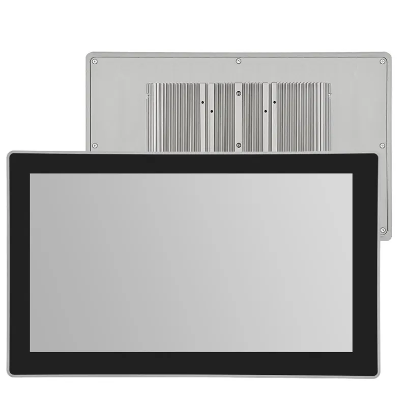 10.1 นิ้ว Fanless Touchscreen PC 12Th Core i5 1235U i7 1255U Dual COM IP65 กันน้ําคอมพิวเตอร์อุตสาหกรรม Windows11 VESA Mount