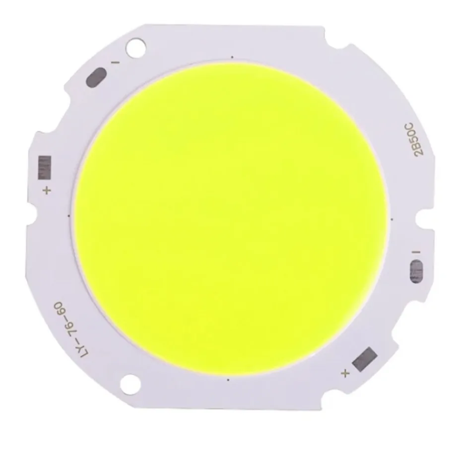 DC30V150V LED COB Chip High Power 7660 Źródło światła do żarówek dolnych 50W Zimna biel 5000 lm do żarówek LED Flood DIY