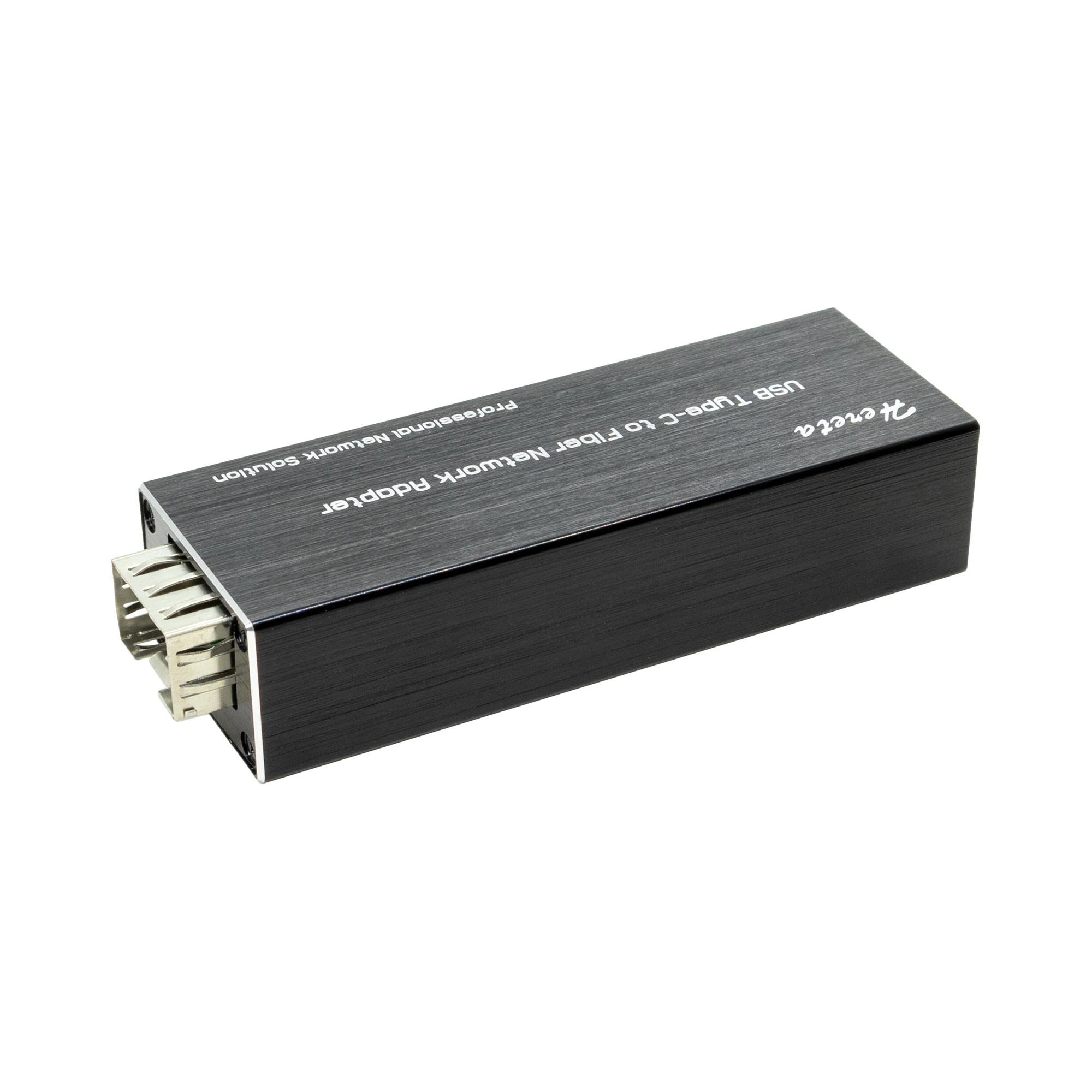 USB 3.0 Type-C to SFP Network Adapter Gigabit Ethernet Network Card 10/100/1000 Mbps Portable External Network Card Adapter