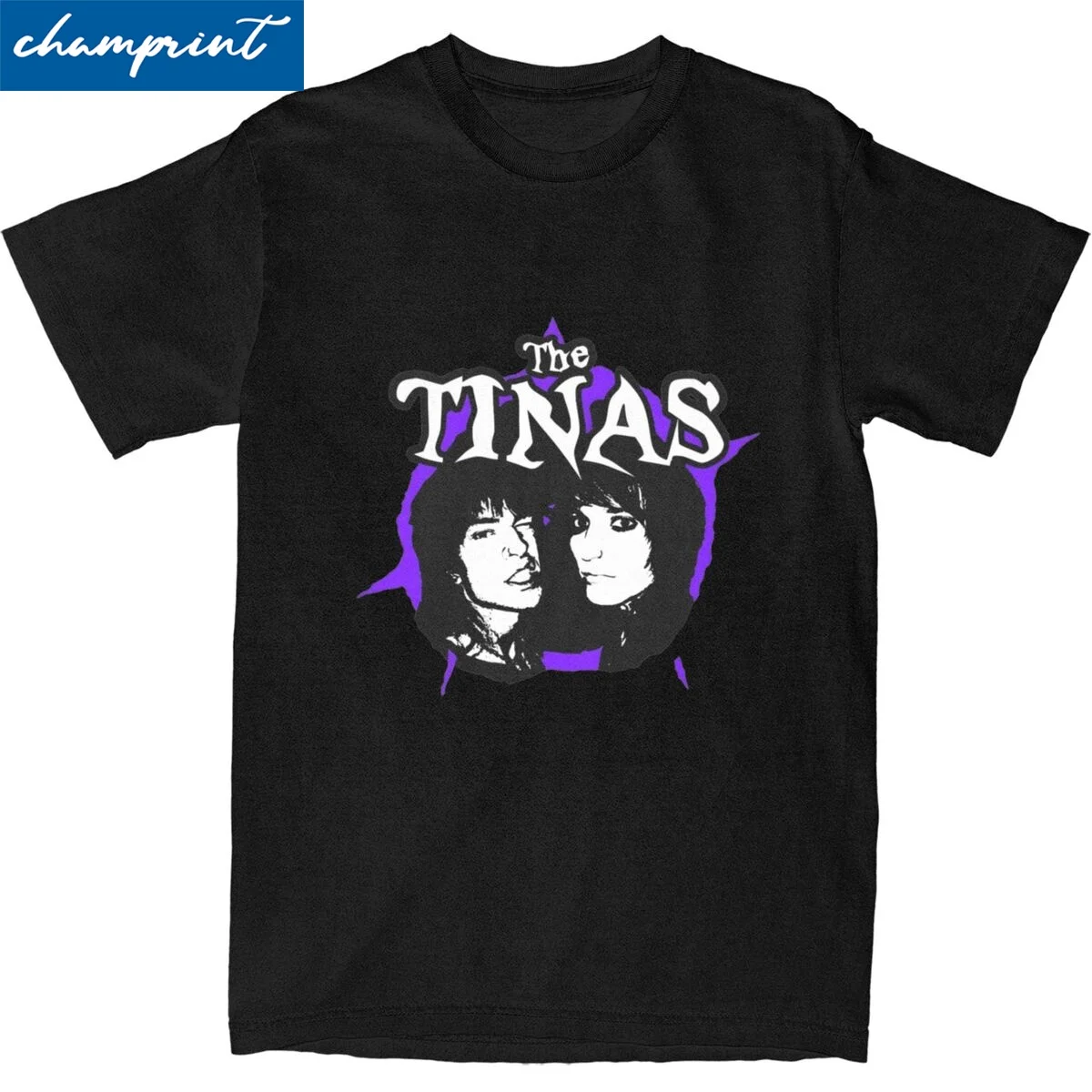 Novelty The Tinas Band T Shirt Unisex Cotton Short Sleeve Jake Webber Johnnie Guilbert O-neck Summer Top Tee