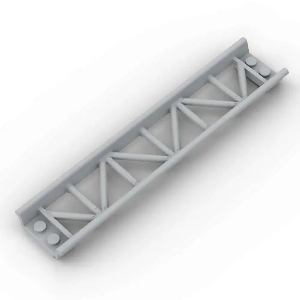 MOC 1PCS Part 25059 High-Tech Straight Train Track Roller Building Blocks Kit Coaster 16L Bricks Particle Toys Birthday Kid Gift