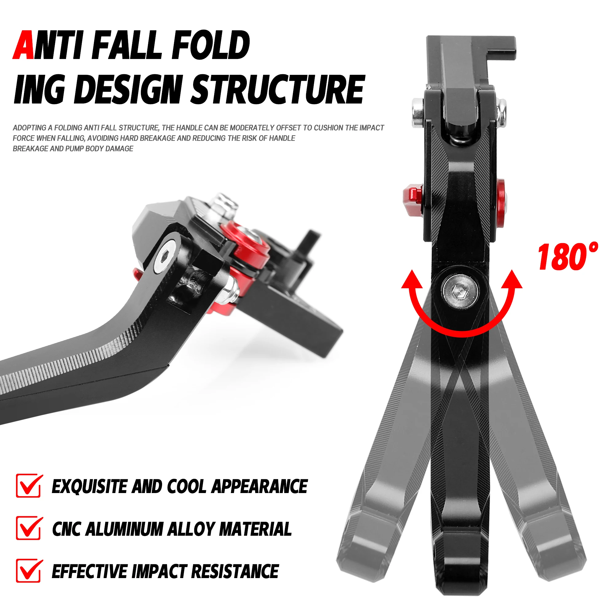 For QJMOTOR SRK125 E/FS 2023-2 - Cnc Aluminum Adjustable Brake Clutch Levers 评论和价格