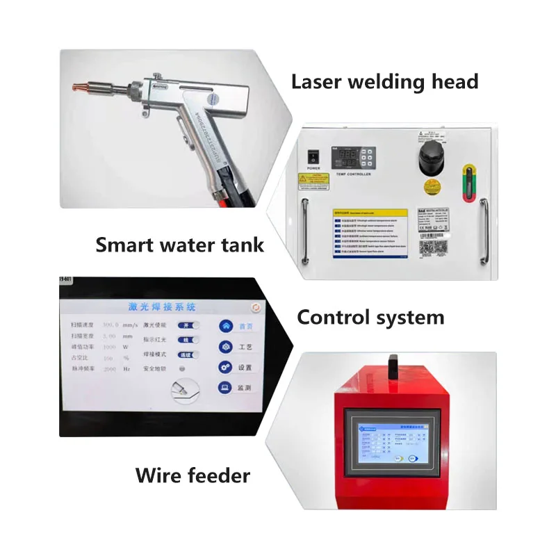 HotCNC LY Spot Welding Machine Metal Welding Machine Aluminum and Stainless Steel Laser Welding Machine Laser