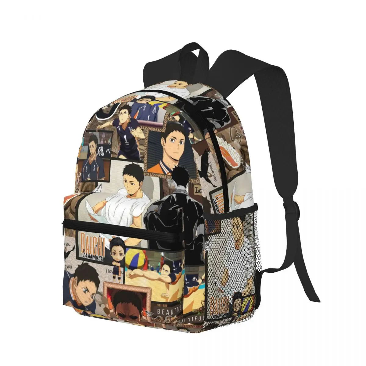 

Haikyuu Manga Daichi Sawamura студенческий рюкзак школьная сумка походный дорожный рюкзак для мальчиков и девочек модная сумка для книг сумки на плечо