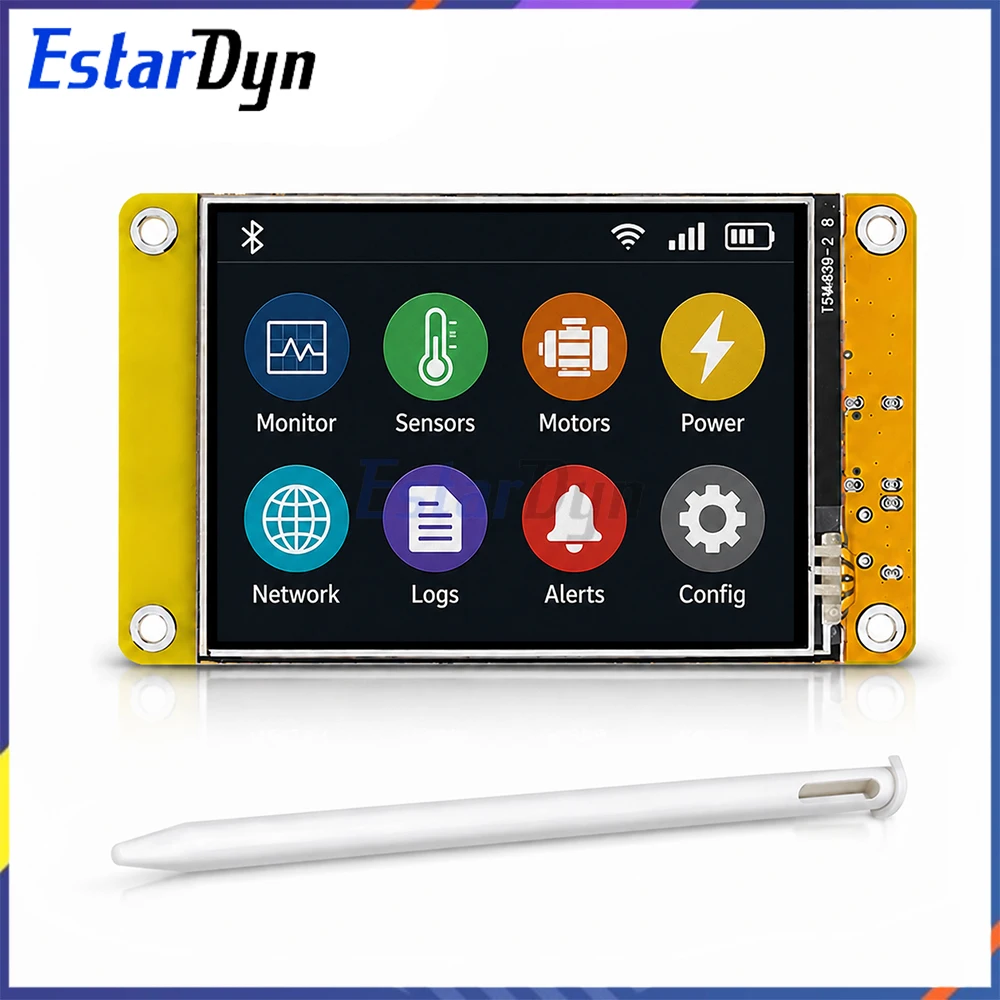 Estardyn 2.8 Inch Easy Version ESP32 TFT Touch Display Dev Board 240x320 Type-C LVGL HMI Module for DIY Embedded Learning