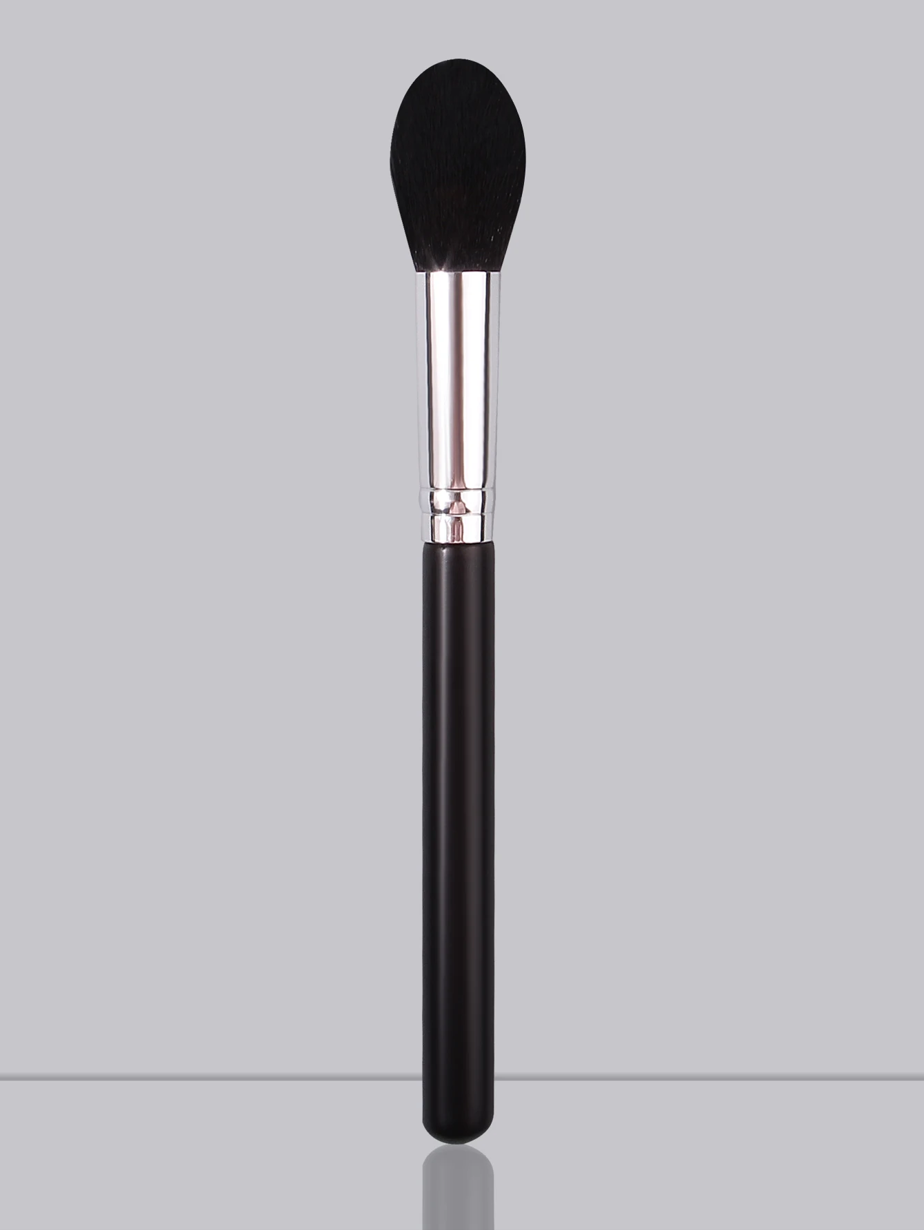 Pennello per trucco viso di alta qualità, Pennello per fiamme lucido, Pennello Londonbrush, Pennello per fard morbido, Strumenti di bellezza per principianti di trucco portatili