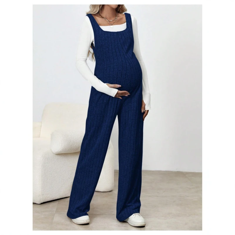 Pregnancy Bodysuit Autumn And Winter New Knit Wrap Dress Loose Belly Wrap Slimming Maternity Wear