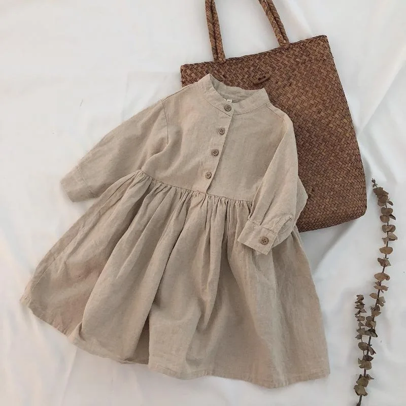 

Girls' Long Sleeve Dress Children's Spring Dress New Trendy Fashionable Princess Dress for Big Kids