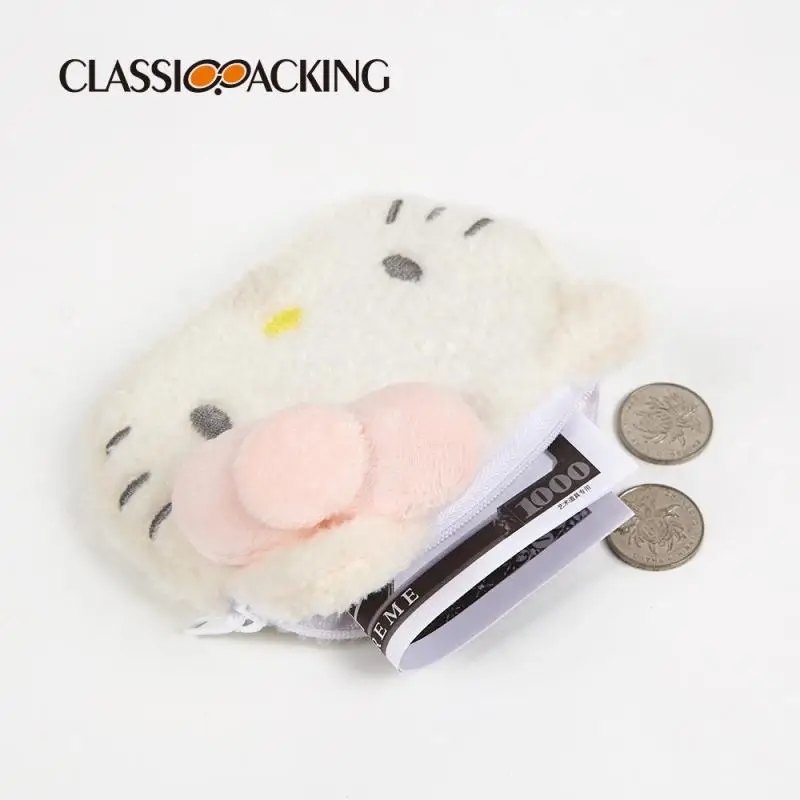 Hello Kitty Coin Purse Anime Cute Girl Decorate Clutch Bag Multifunctional Toy Portable Storage Bag Cartoon Gift