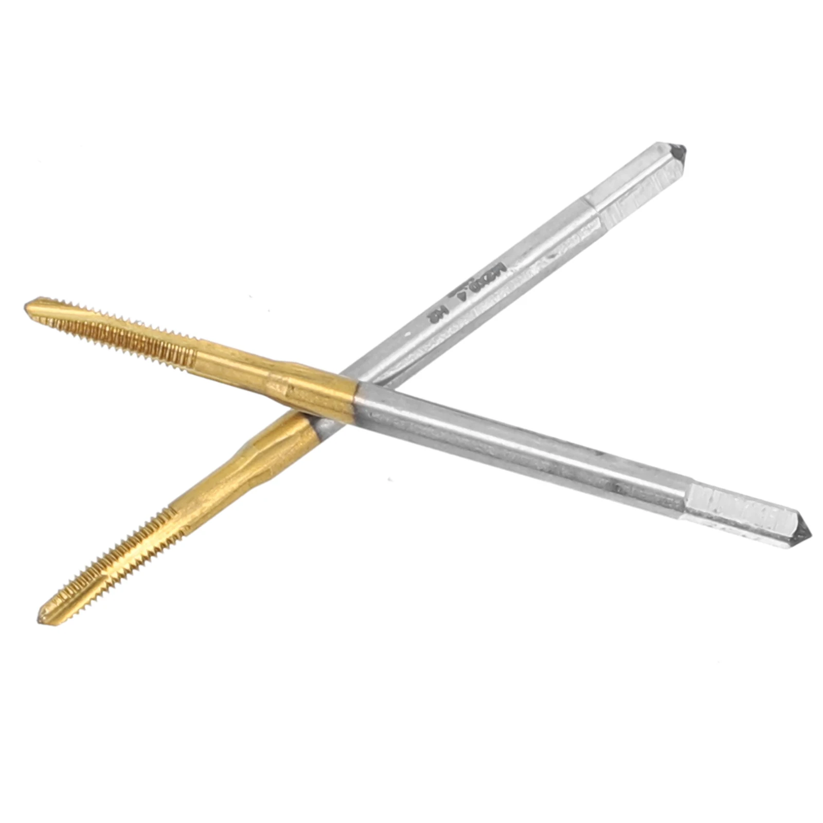 2pcs HSS Coating Screw Tap Drill Bit Metric Straight Flute Thread Tap Die Hand Tools2pcs HSS Coating Screw Tap