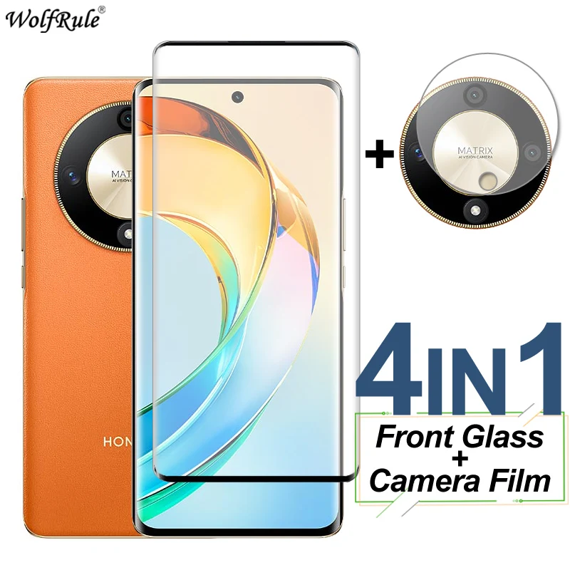 

Full Cover Tempered Glass For Honor X9b Screen Protector Shockproof Protective Phone Camera Lens Film On For Honor X9b Glass