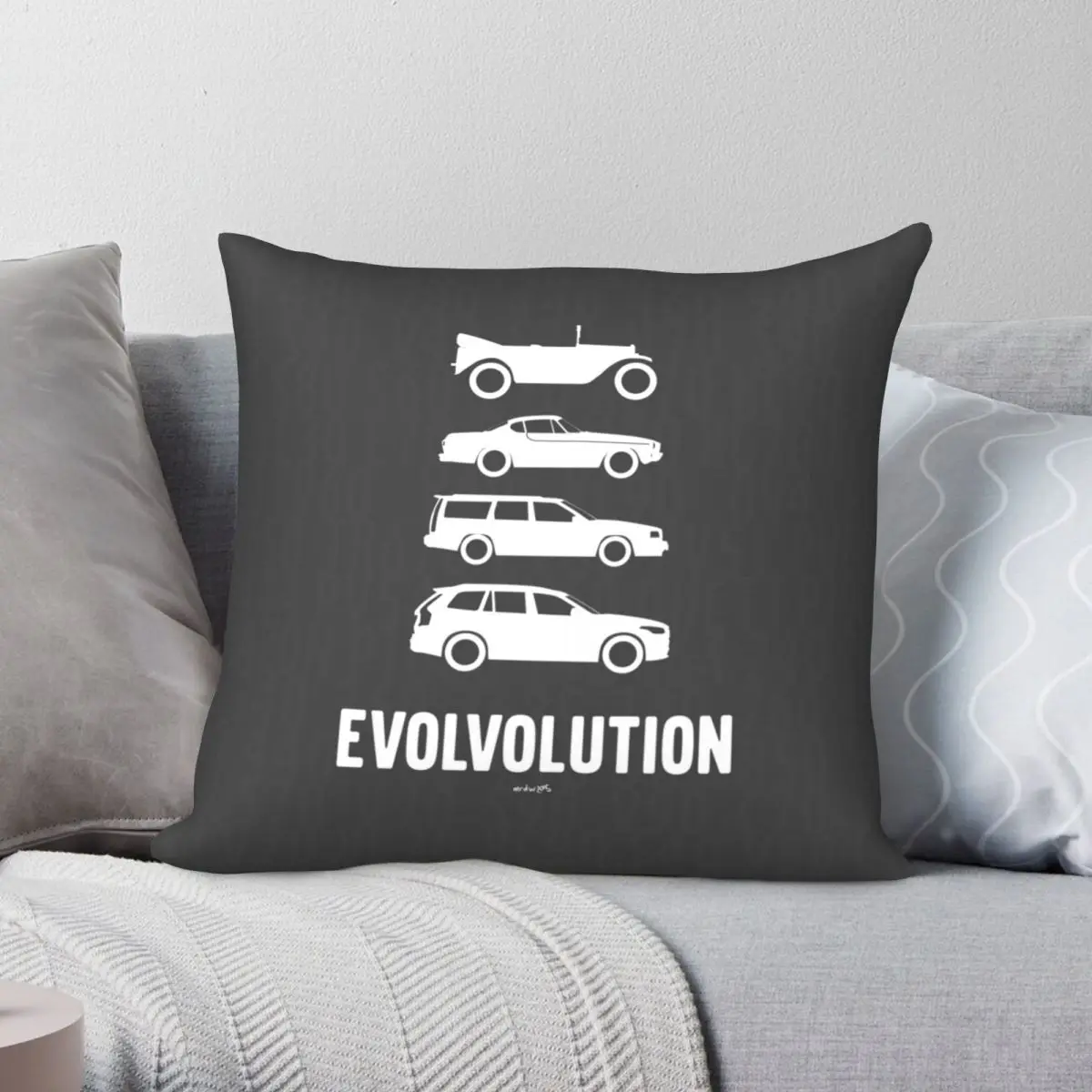 

Evolvolution Pillowcase Polyester Linen Velvet Pattern Zip Decor Throw Pillow Case Bed Cushion Case