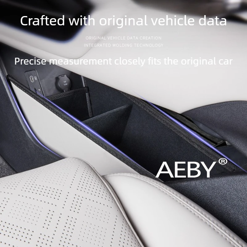 

For BYD Atto 2 Smart Driving Editio 2024-2025 Car Lower Dashboard Storage Box,Center Console Riser Box,Hidden Organizer