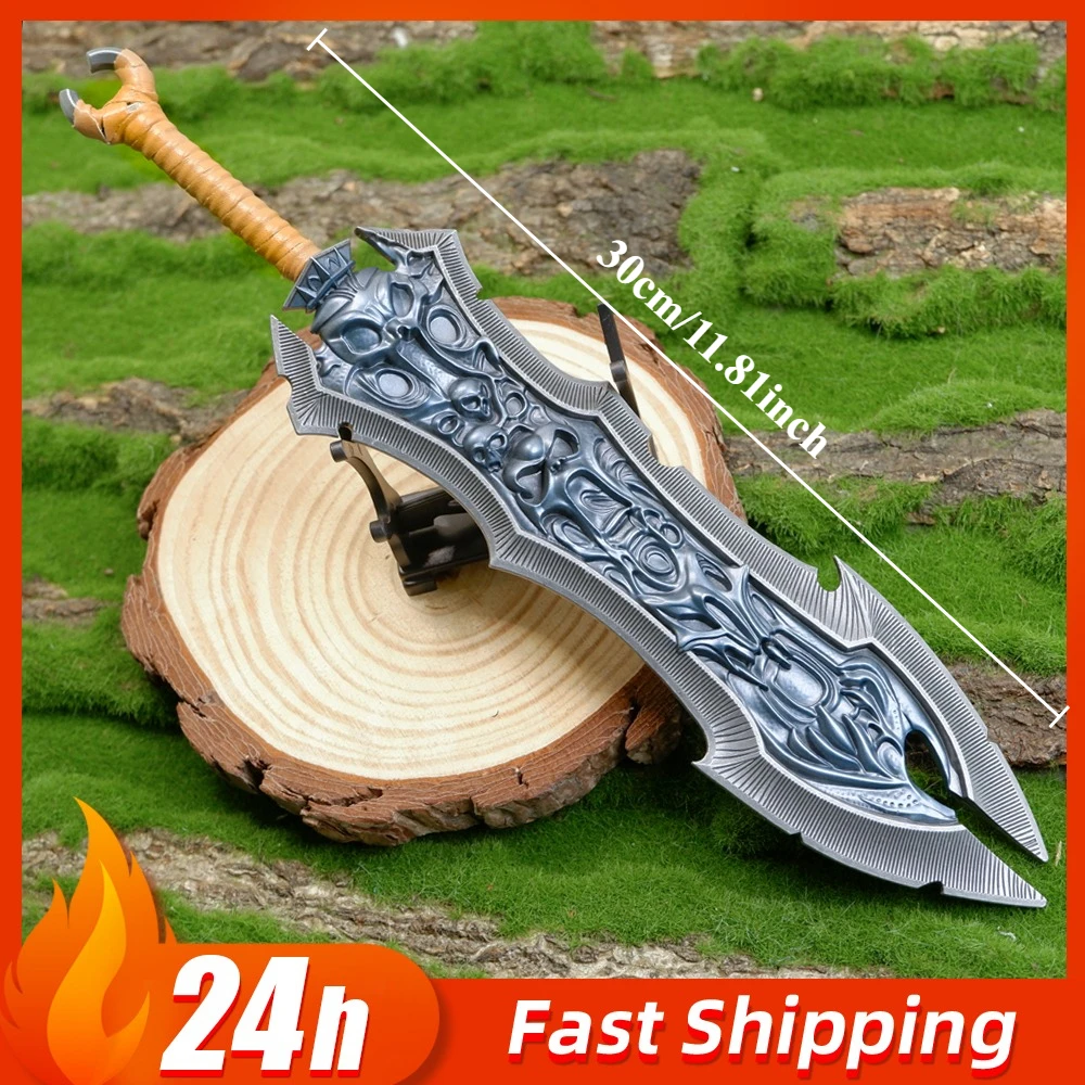 

Реплика оружия из игры Darksiders: Wrath of War — Меч Chaos Eater, 30 см, неострый, модель для коллекции, игрушка, украшение, подарок для мальчика