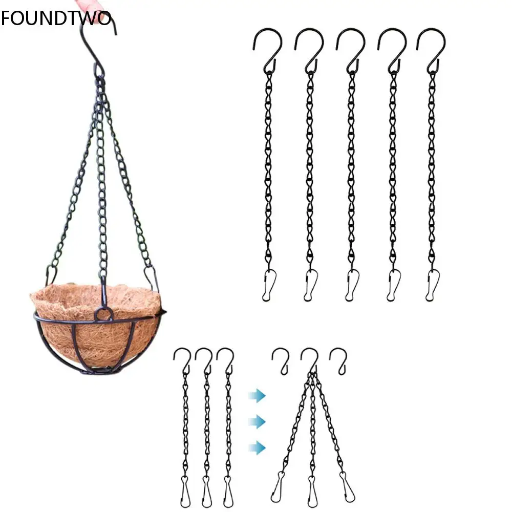 

Hanging Chains Flower Pot Basket Bird Feeders Planters Lanterns And Ornaments Garden Plant Hanger