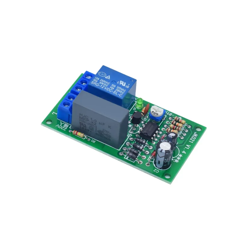 220V Delay Relay Board 5S Timing/Power-on Delay Disconnect Module Is Suitable for Stair Light Corridor Switch NE555 Schematic