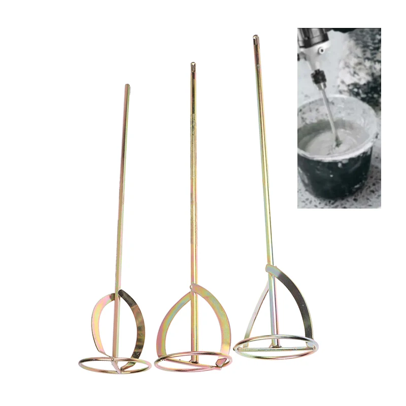 S-tipo Mixer Broca para Pintura Mistura Agitando Rod Handheld Cimento Gesso Argamassa Paddle Machine Acessórios para Ferramentas Elétricas 1pc
