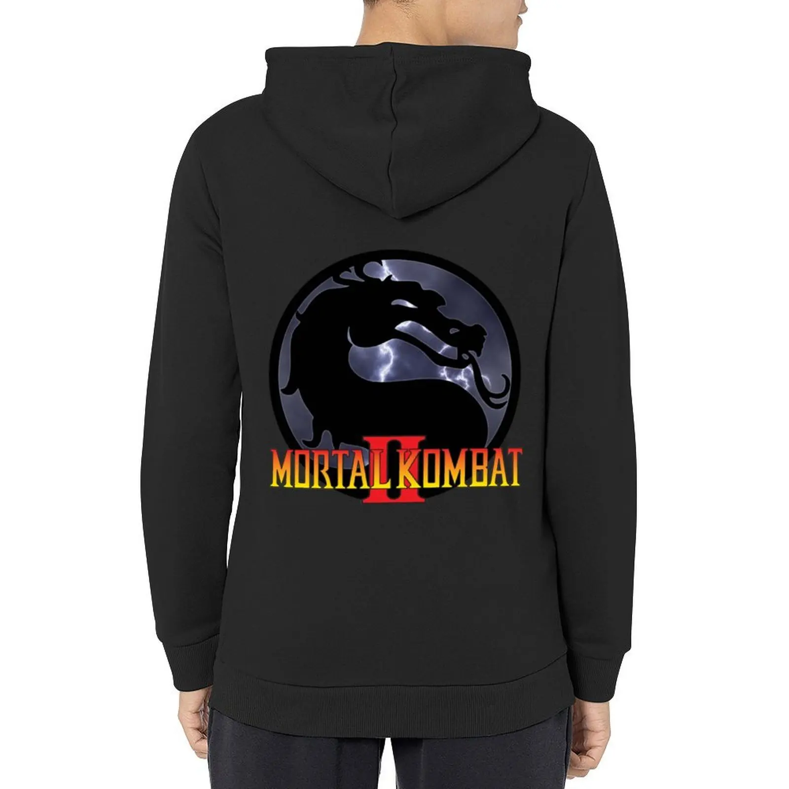 

Mortal Kombat II Hoodie autumn clothes men's winter sweater men's clothing anime clothes hoodie men