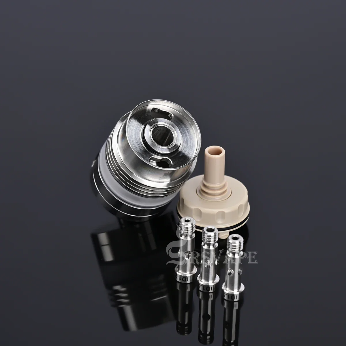 WOLFCOOLVAPE Old School RTA - MTL/DL، 4 دبابيس هوائية، رذاذ قابل لإعادة البناء