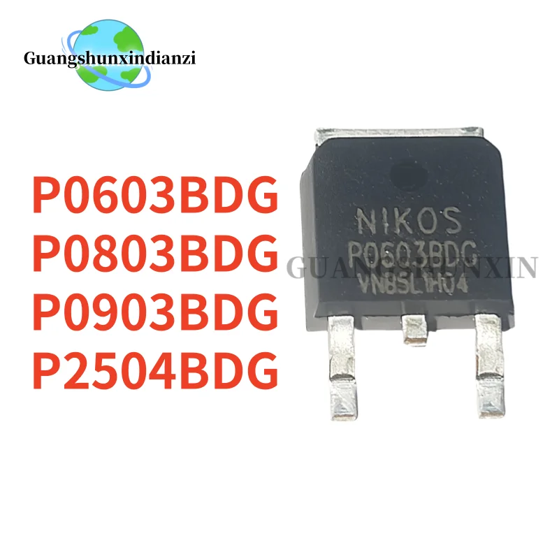 10PCS 100% NEW P0603BDG P0803BDG P0903BDG P2504BDG MOSFET TO-252 Best Quality In Stock