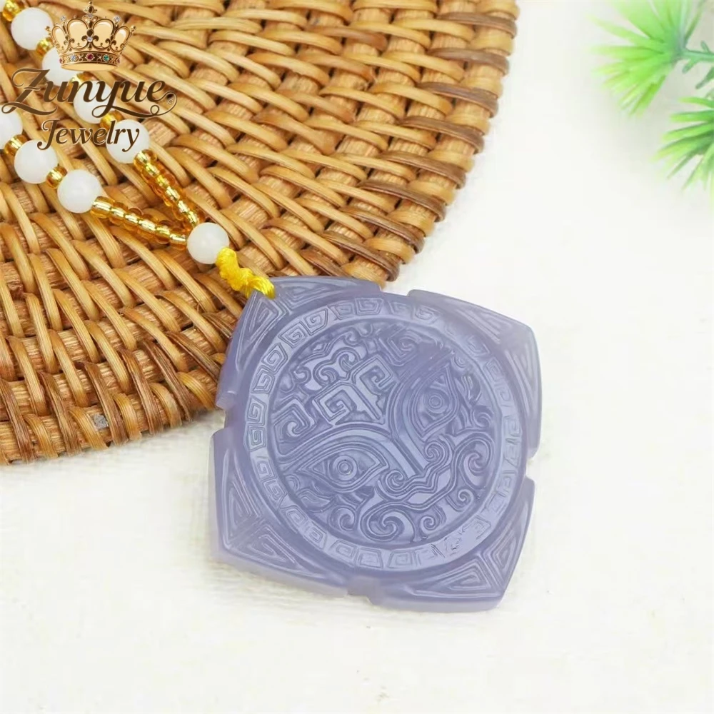 Natuurlijke Tian Jade Taotie Jade Hanger Luxe Kwaliteit Sieraden Best Verkopende Mode-sieraden Prachtige Charms Populair Elegant