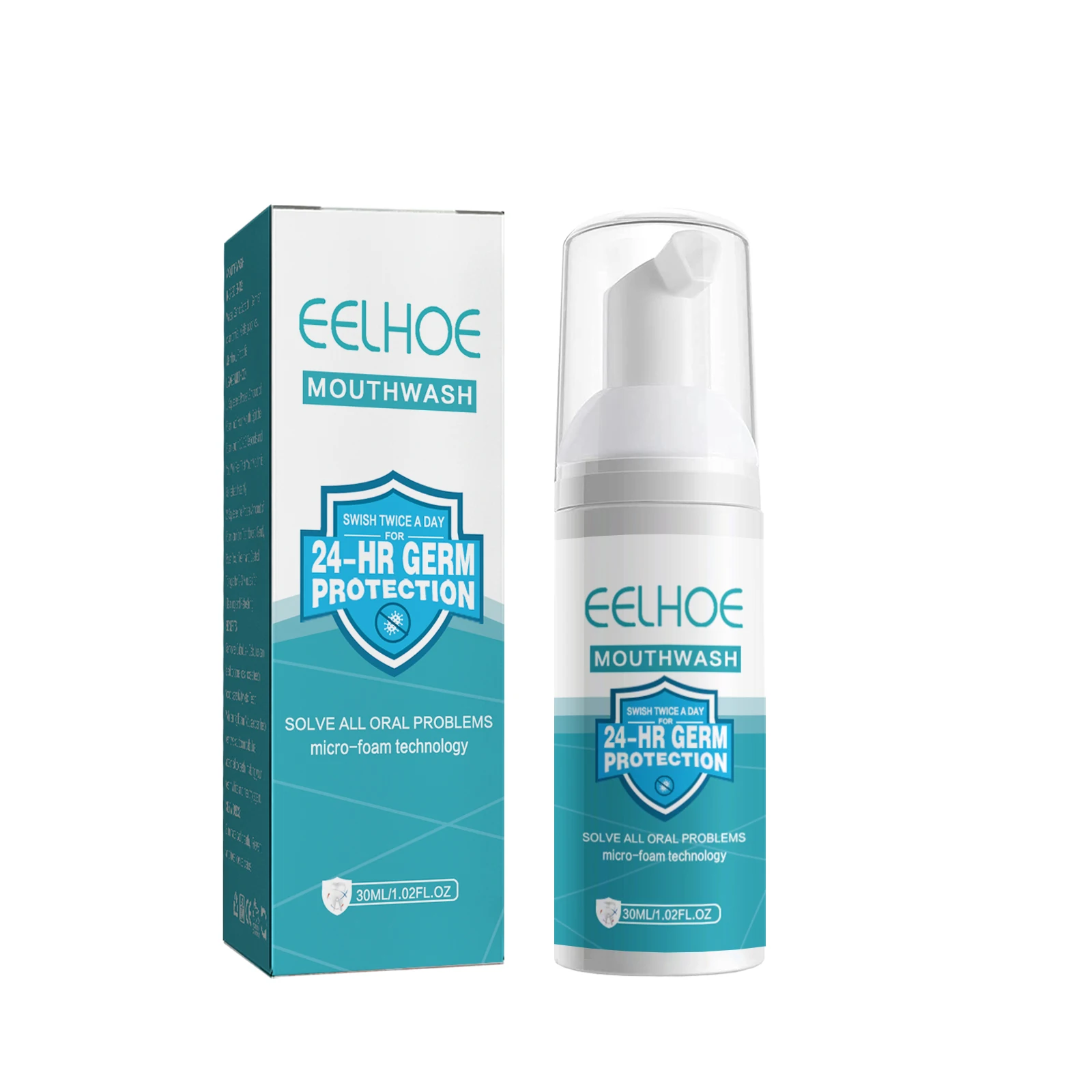 Eelhoe Teeth Cleaning Mousse Tooth Decay Prevention Yellow Teeth Cleaning Smoke Stains Tartar Fresh Breath Press Cleaning Teeth