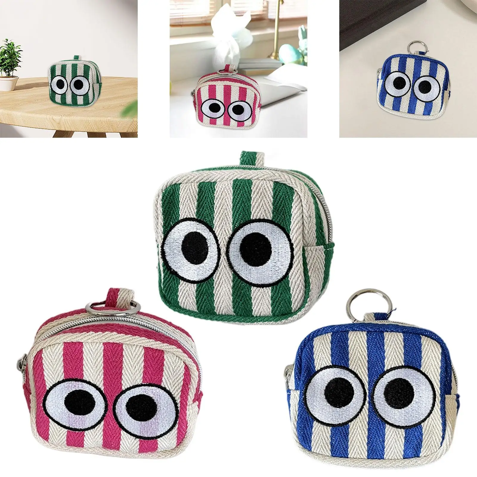 

Coin Purse Pouch Fashion Receipts Holder with Zipper Multipurpose Credit Card Holder for Shopping Hiking Travel Climbing Outdoor