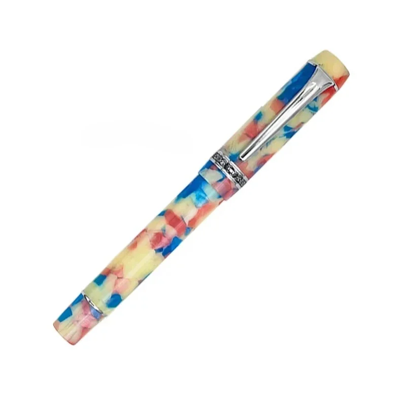 hot-kaigelu-luxury-acrylic-fountain-pen-century-big-tofu-gold-plated-pen-tip-gold-silver-clip-business-writing-giift-pens