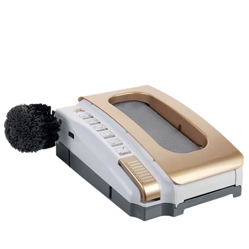 Fully automatic induction multi-functional sole and upper cleaning machine, washing household shoe shine machine
