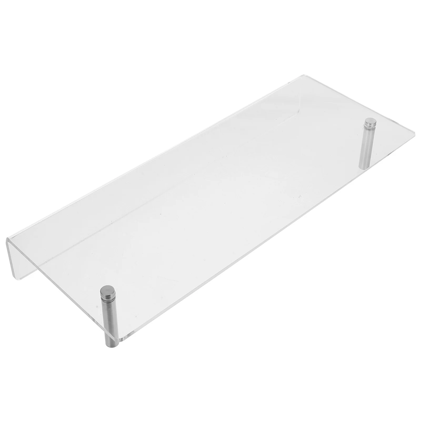 

Wall Shelf Floating Acrylic Bookshelf Clear No Drill Heavy Duty Storage Rack for Wall Display Shelves Transparent Child Room