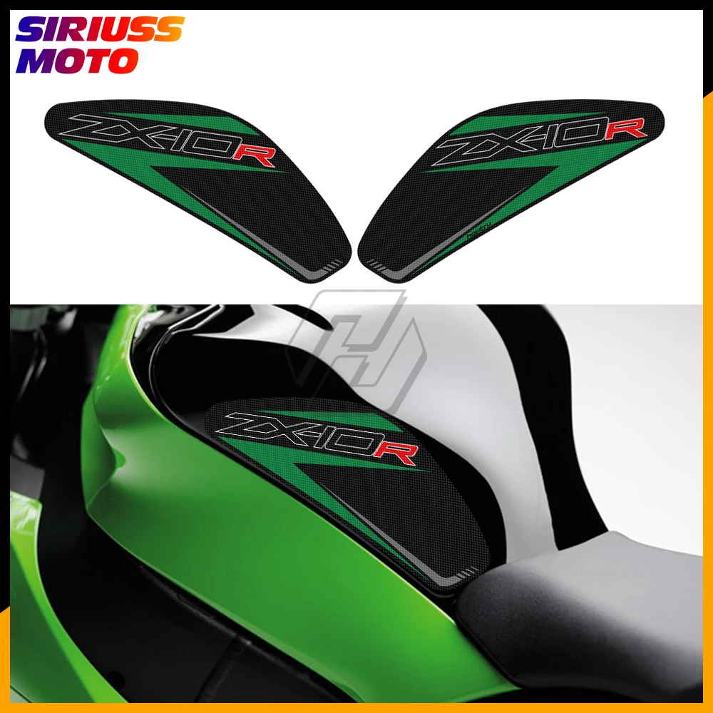 

Motorcycle Side Tank Pad Protection Knee Grip Anti-slip for Kawasaki ZX-10R ZX10R 2011-2022