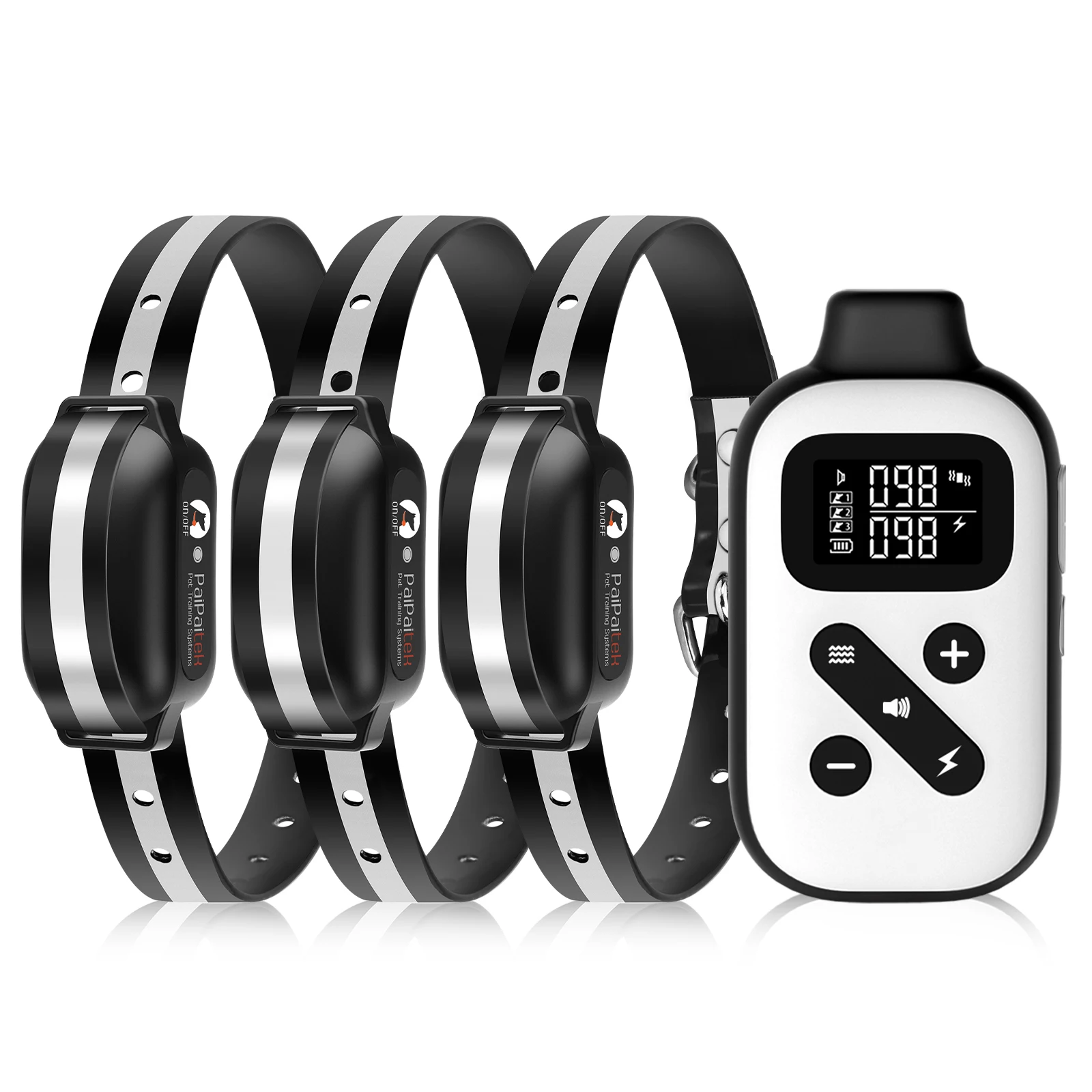 3-colliers-anti-choc-pour-chiens-avec-telecommande-de-2800-pieds-controle-automatique-des-aboiements-et-collier-d'entrainement-pour-3-grands-chiens-5-sensibilite-reglable