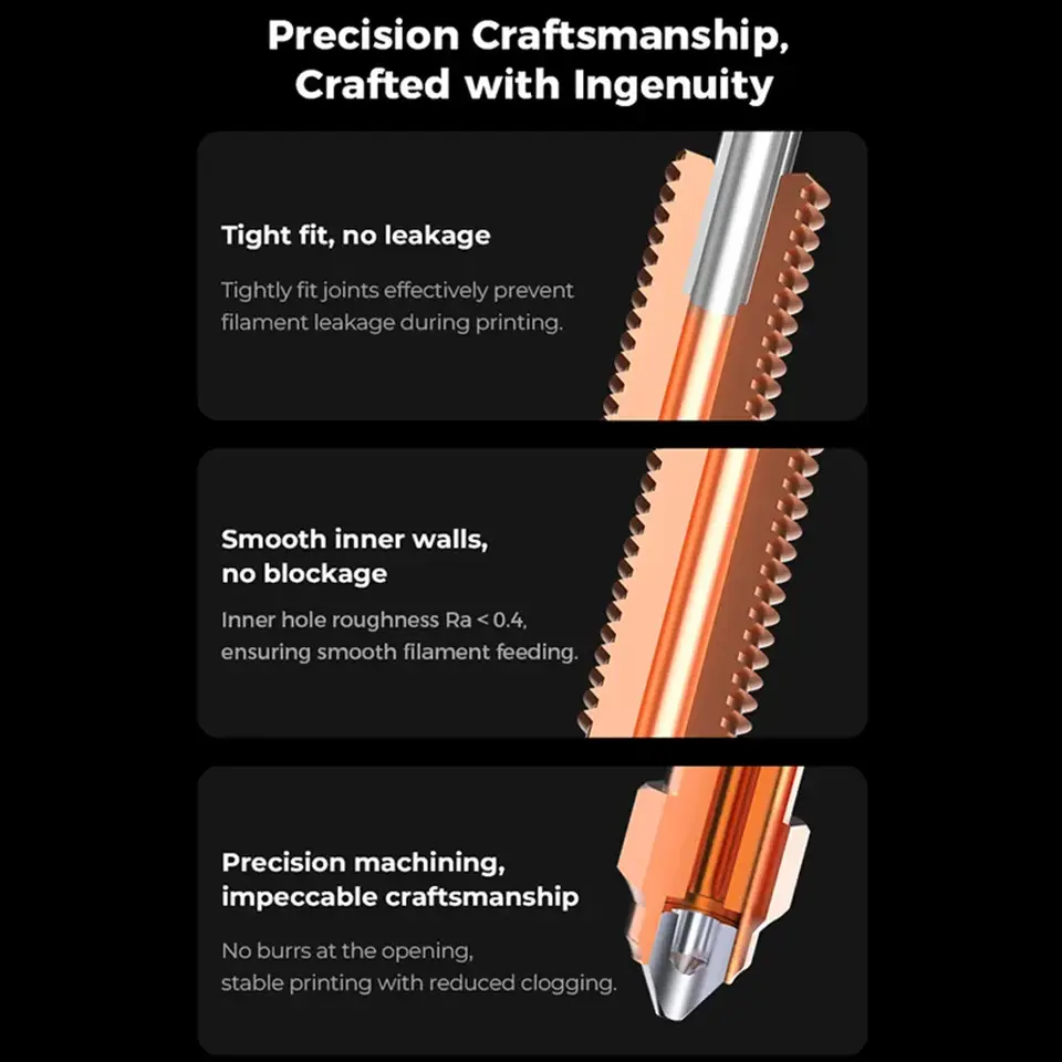 مجموعة كتلة التسخين الخزفية Creality K1 Series (إصدار جديد) مع مشبك لطابعات K1/K1 Max/K1C/K1 SE الأصلية ثلاثية الأبعاد - 5