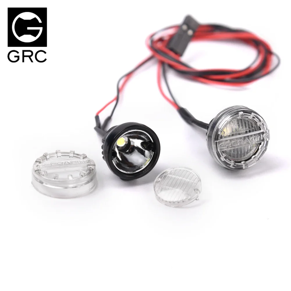 Bright LED faro faretto Kit non assemblato per 1/10 RC Crawler Car TRX-4 TRX6 SCX10 AXI03007 90046 Redcat Gen8