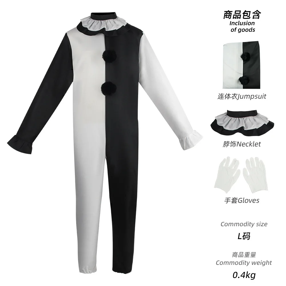 

Костюм клоуна для косплея, Хэллоуин Ужас Косплей Клоун Косплей Костюм Фестиваль