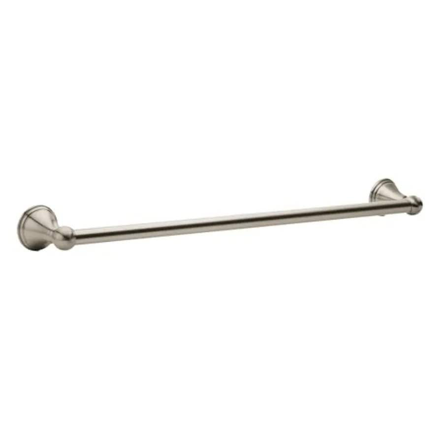 

Preston Brushed Nickel 24-Inch Single Wall Mounted Bathroom Towel Bar DN8424BN
