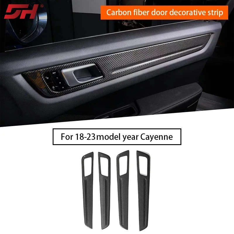 

carbon fiber door decorative strip for Porsche Cayenne 9Y0.1 2018-2023