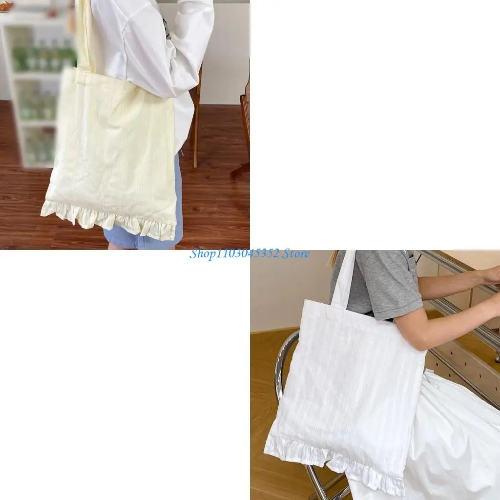 

Contemporary Polyester Bag With Geometric And Decorative Border Finish