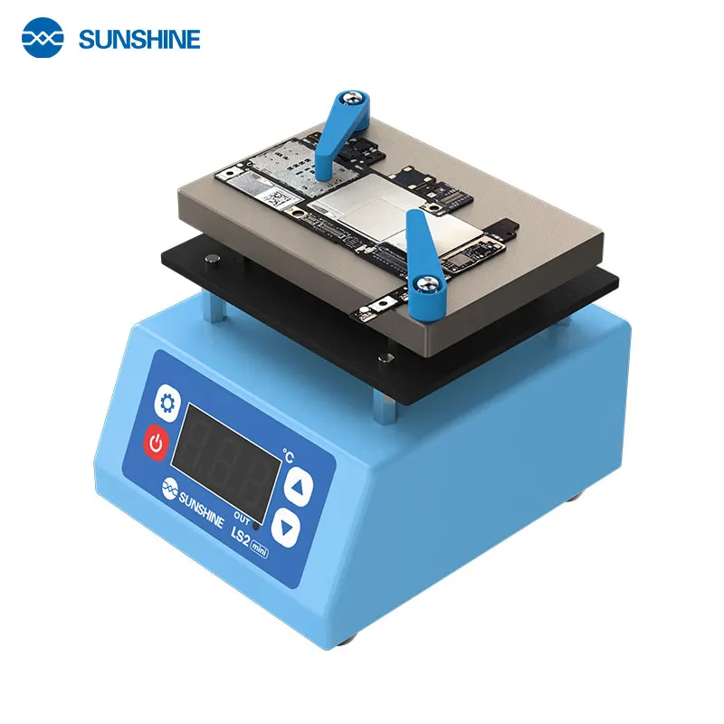 Sunshine LS2 Mini Universal Preheating Platform Desoldering Heater for Mobile Phone Motheboard PCB Repair Tool