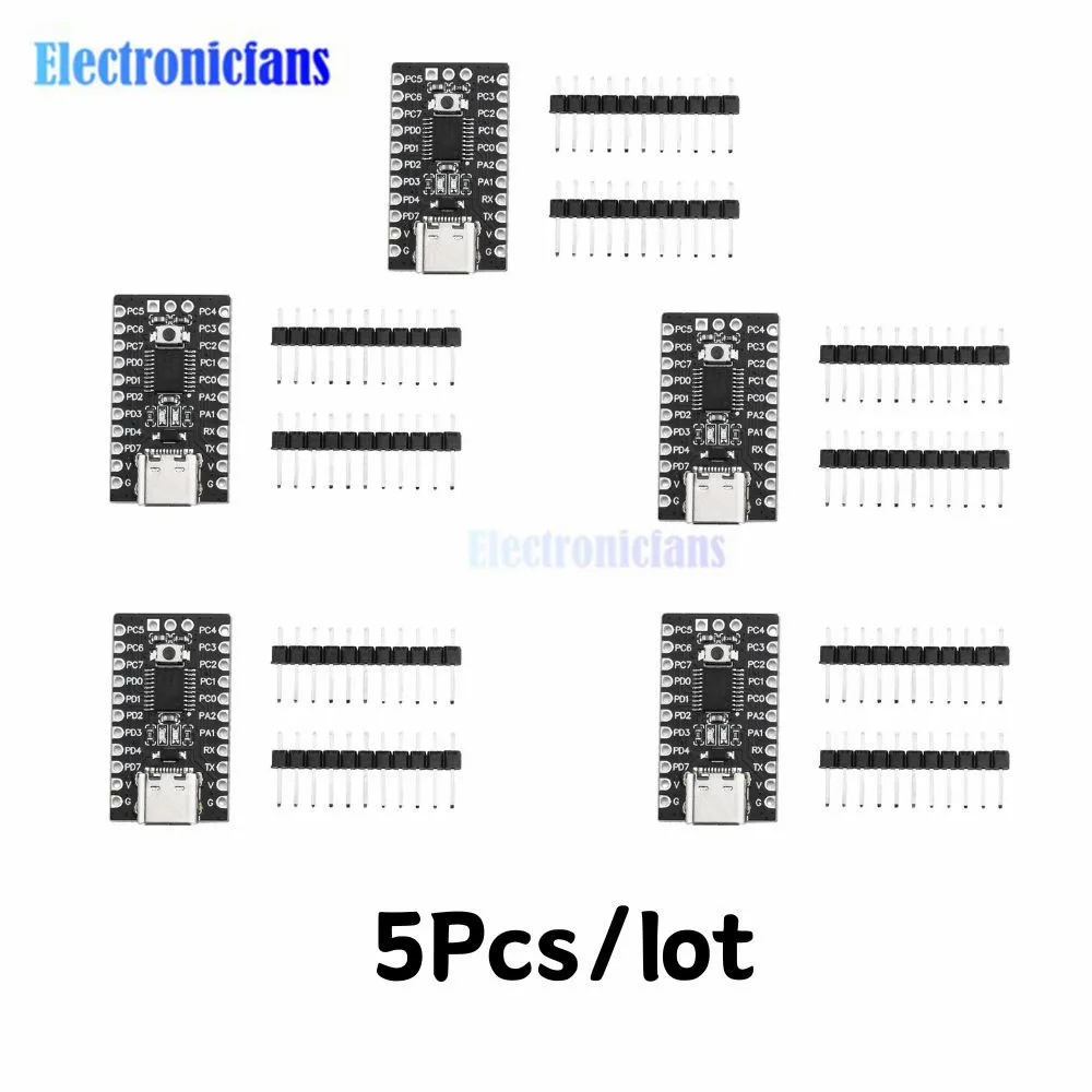 Ch32v003f4p6 core board entwicklung board ch32v003 mikro controller modul RISC-V prozessor TYPE-C schnitts telle