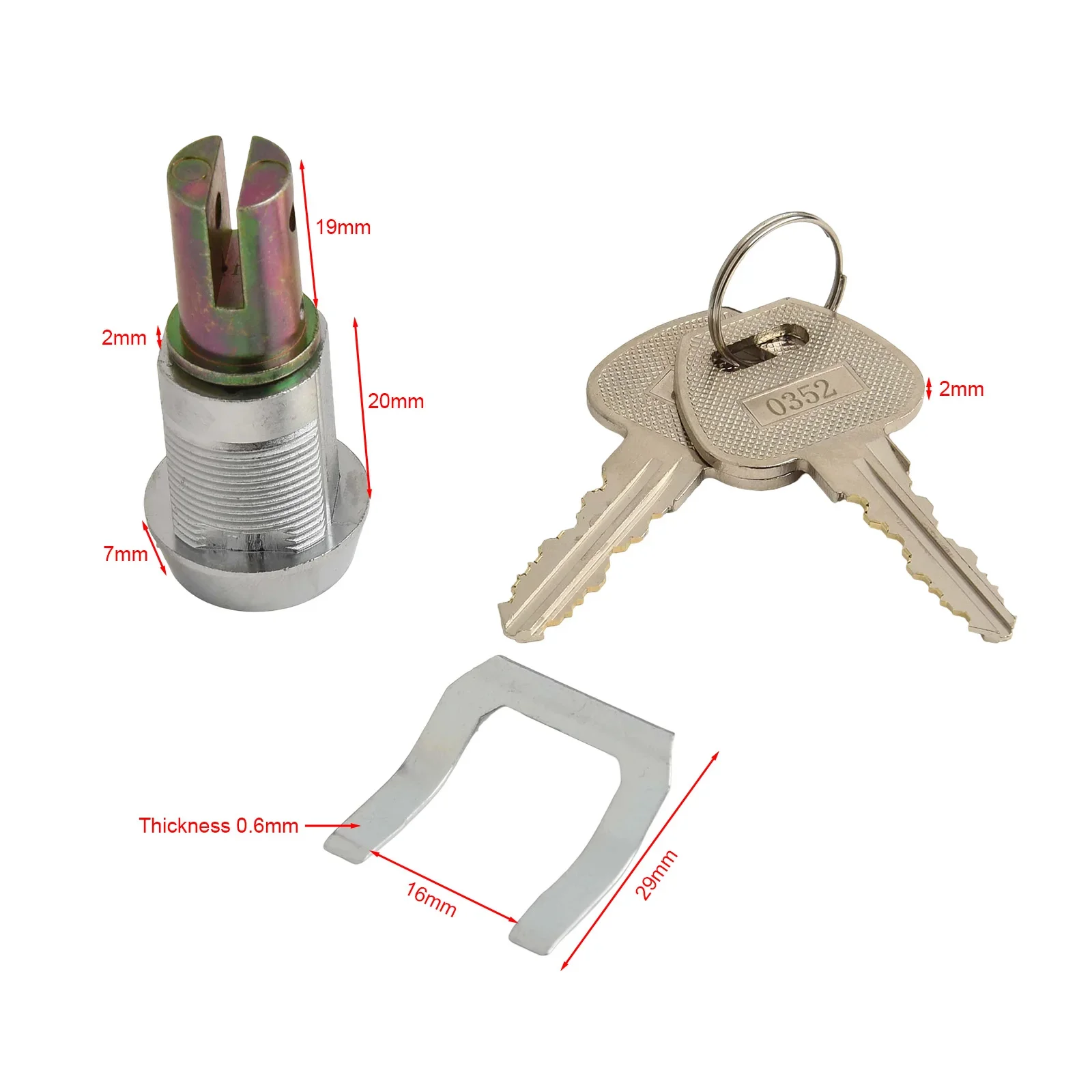 Backup Keys Included Lock Tools Lock Auto Repair Lock Flat Key Design Backup Keys Included User-friendly Unlocking